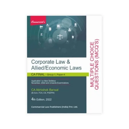 CA Abhishek Bansal's Corporate & Allied/Economic Laws (Multiple Choice Questions)