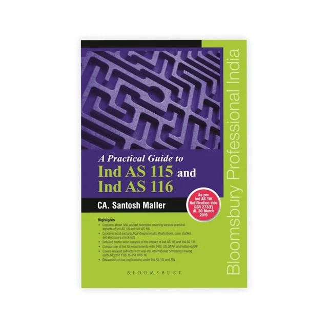 CA Santosh Maller's A Practical Guide to Ind AS 115 and Ind AS 116
