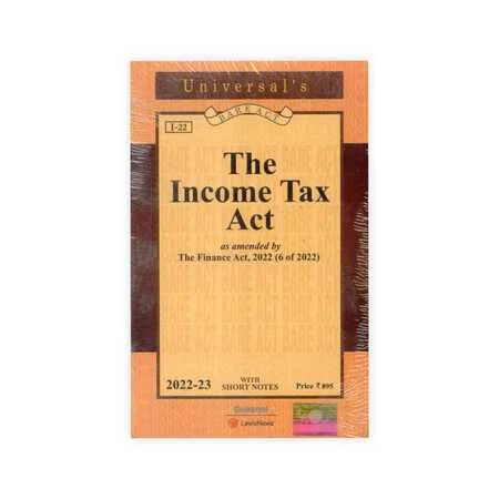 The Income Tax Act as amended by the Finance Act, 2023