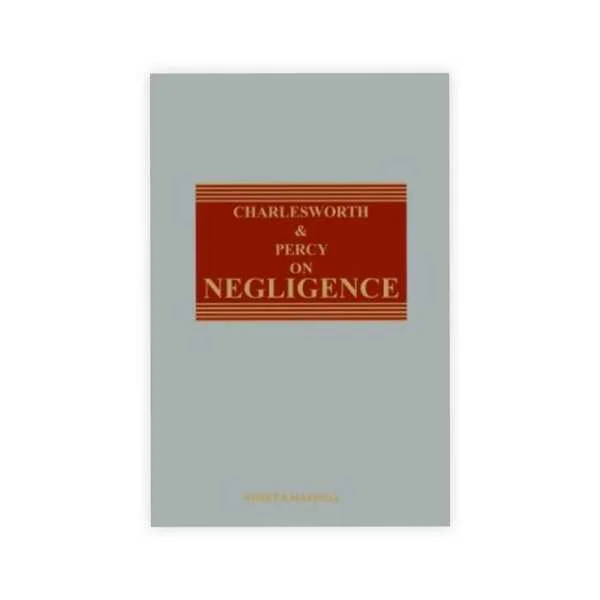 Christopher Walton's Charlesworth & Percy on Negligence