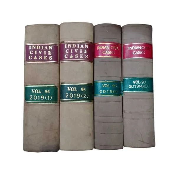 Indian Civil Cases 2008 Full Set of 4 Volumes