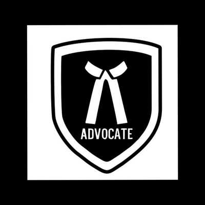 Advocate Logo Sticker Pack of 1
