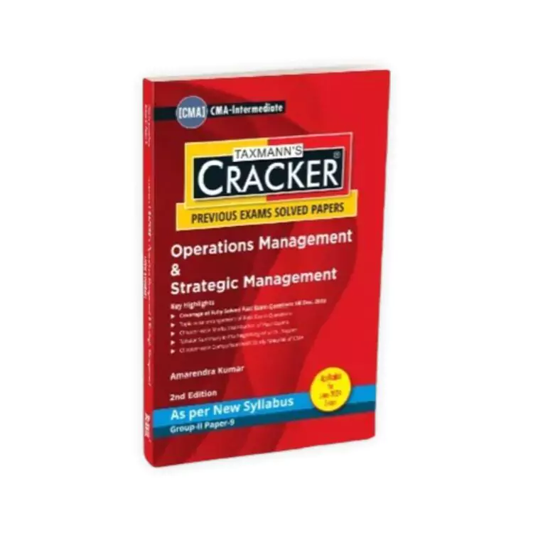 Amarendra Kumar's Cracker Operations Management & Strategic Management