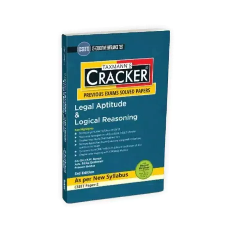 K M Bansal, Ritika Godhwani, Praveen Baldua's Cracker Legal Aptitude & Logical Reasoning (Paper 2)