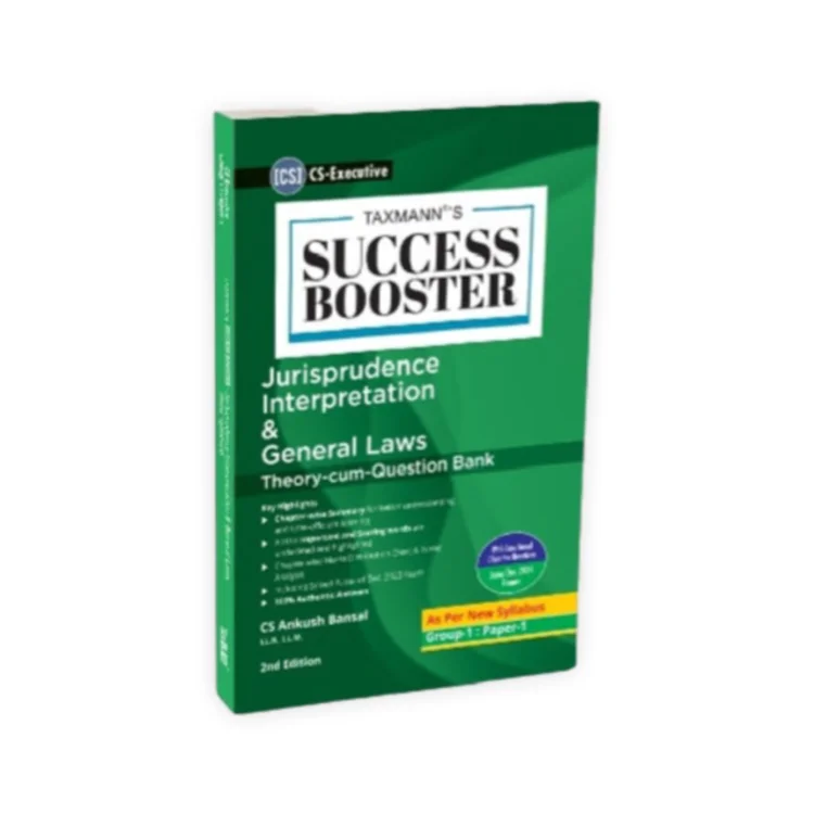 Ankush Bansal's Success Booster Jurisprudence Interpretation & General Laws