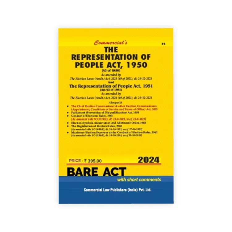 Commercial's The Representation of the People Act,1950