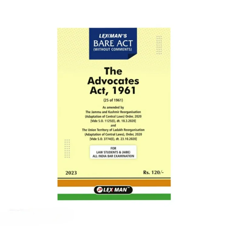 Lexman's The Advocates Act, 1961