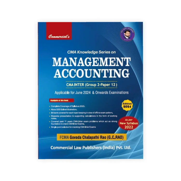 CMA G.C. Rao's Management Accounting