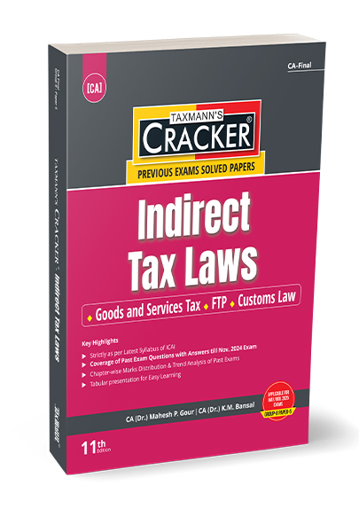Mahesh P Gour K.M Bansal Indirect Tax Laws IDT  | CRACKER