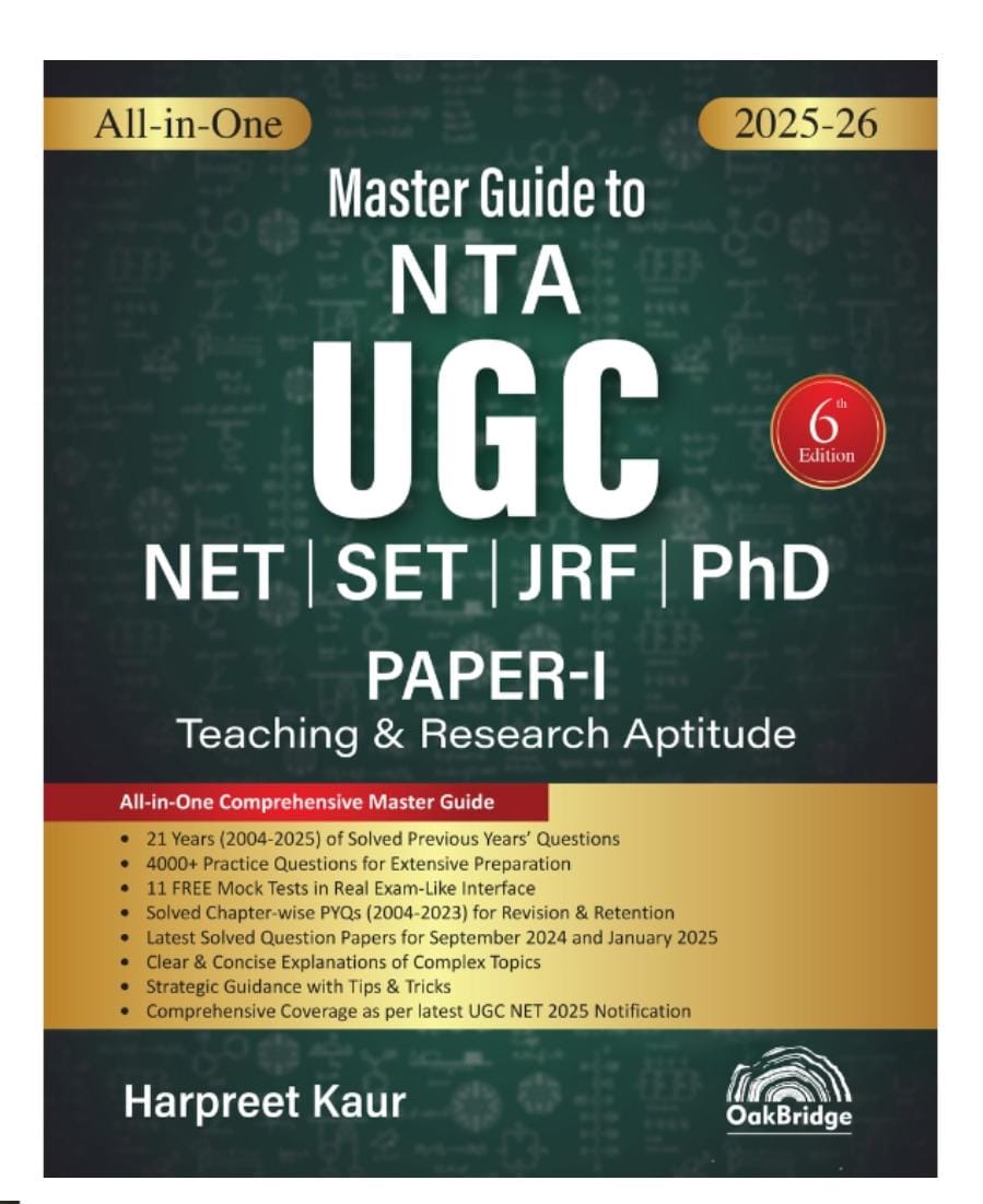 Harpreet Kaur All-in-One Master Guide to NTA UGC NET Paper I