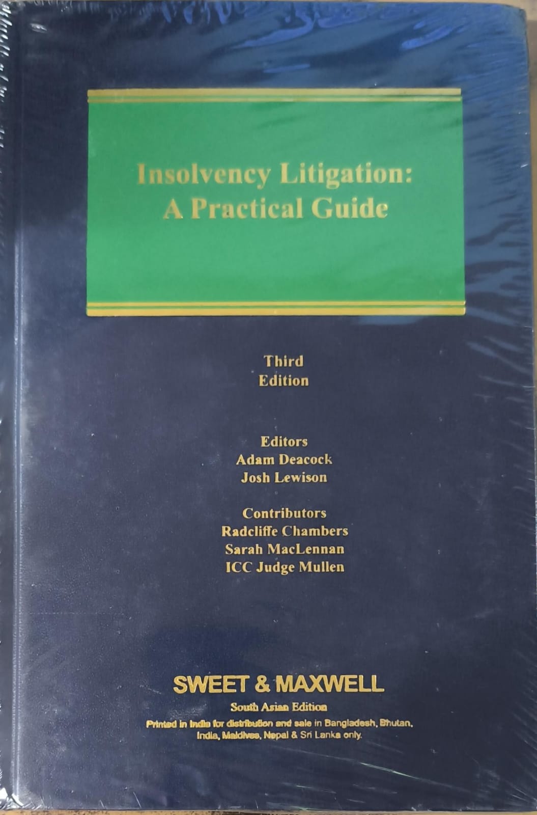 Adam Deacock Josh Lewison Insolvency Litigation A Practical Guide