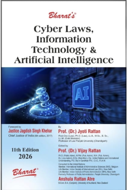Prof Dr Jyoti Rattan Bharat Cyber Laws Information Technology & Artificial Intelligence