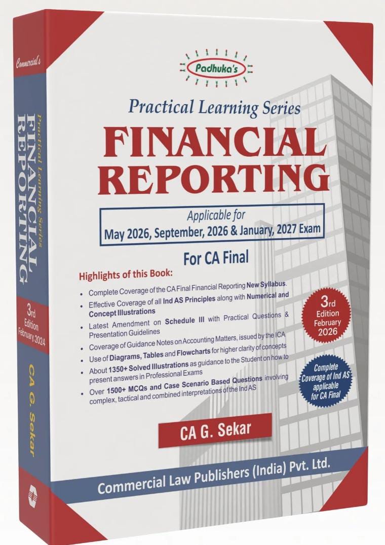 Padhuka Practical Learning Series  Financial Reporting CA G Sekar
