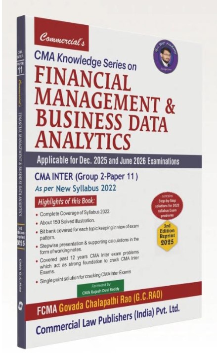 CMA Knowledge Series on Financial Management & Business Data Analytics G C Rao