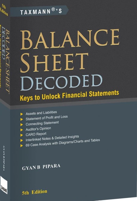 Balance Sheet Decoded Keys to Unlock Financial Statements Gyan B Pipara